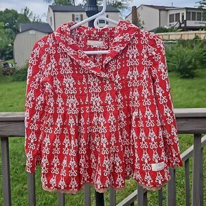 Odd Molly red embroidered jacket size 1 / S